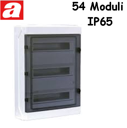 Centralino da Parete 54 Moduli IP65
